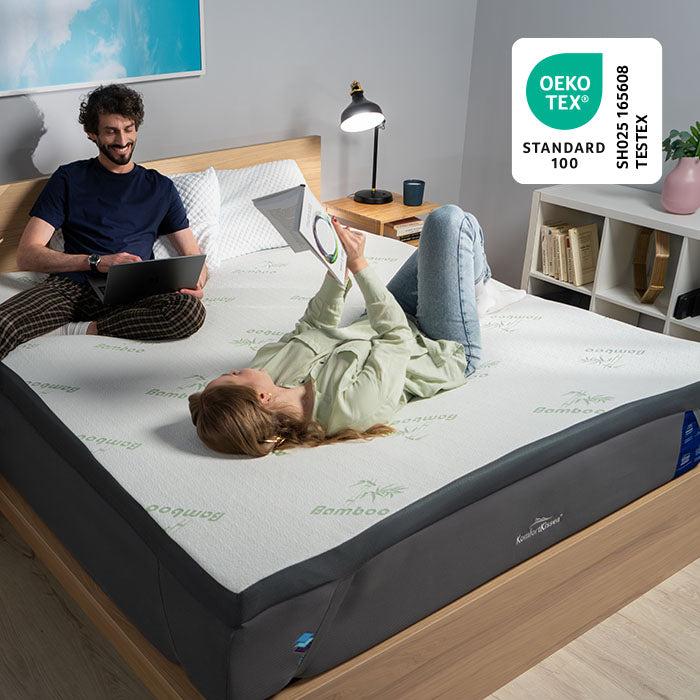 Premium Komfort Topper - Matratzen-Topper mit Gel-Memory-Schaum