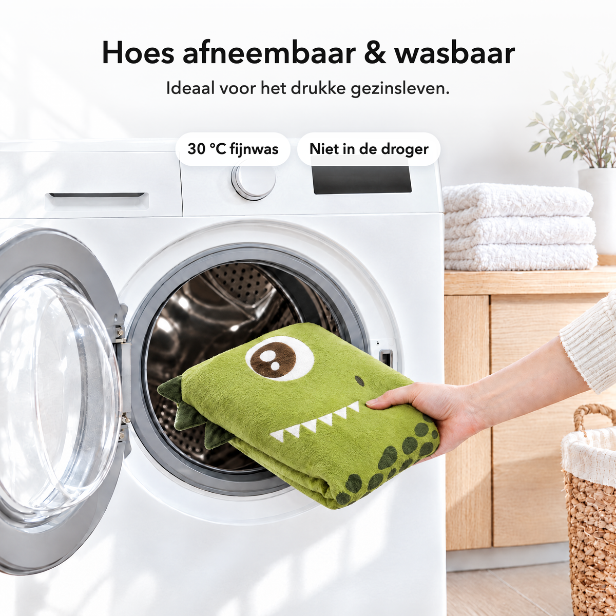 Dino – Hoes afneembaar & wasbaar