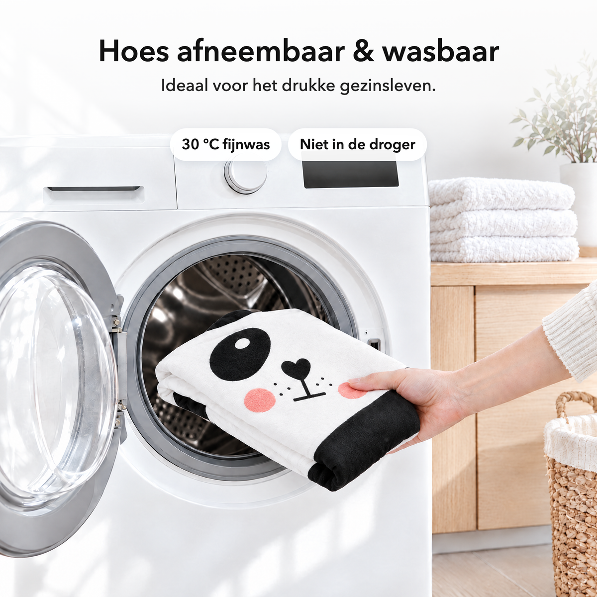 Panda – Hoes afneembaar & wasbaar