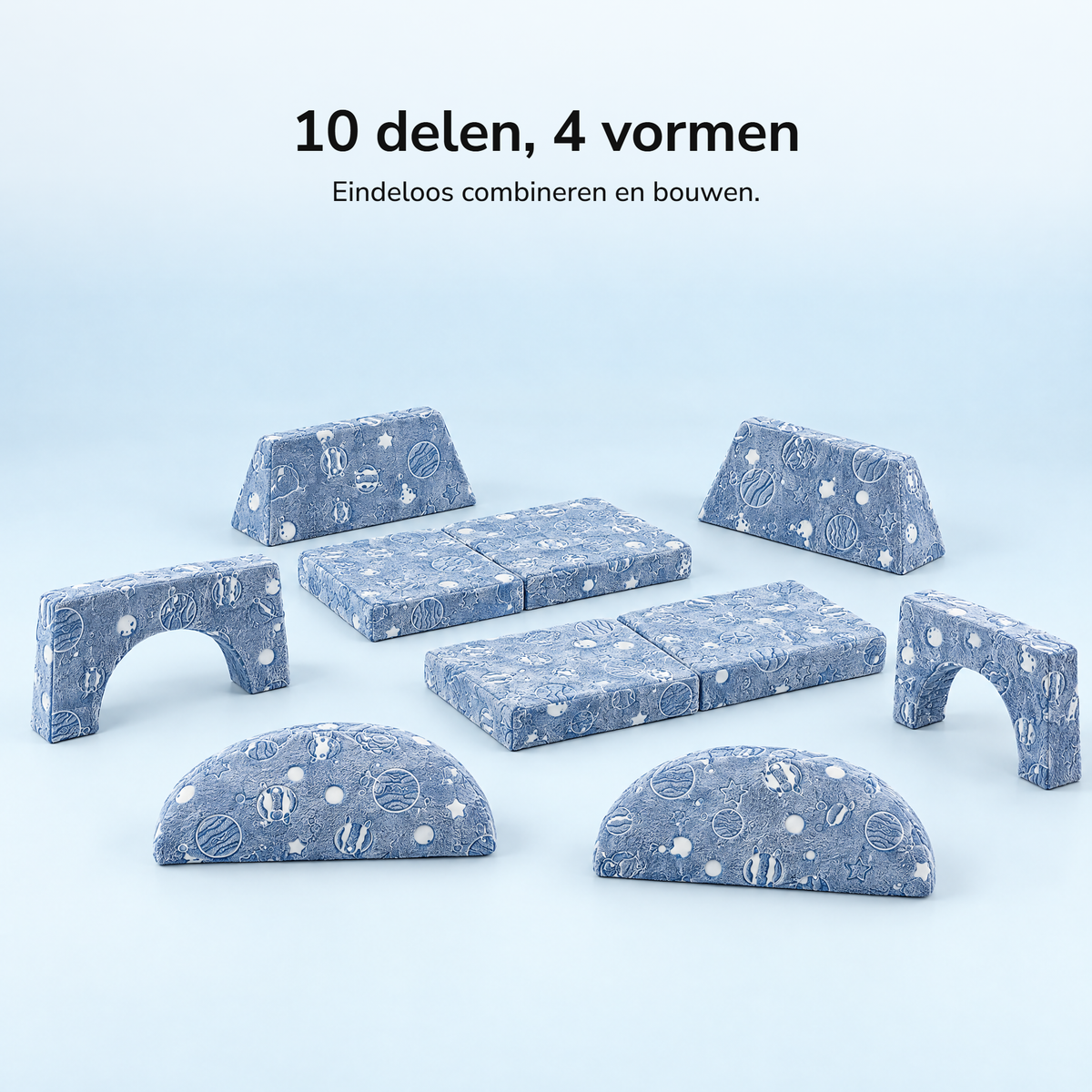 Ruimte – 10 delen, 4 vormen